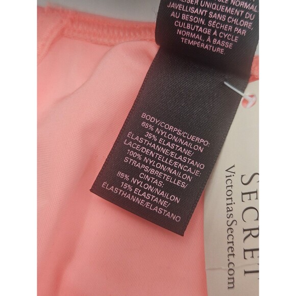 Victoria's Secret Cheekini Petit Bikini Panties NWT Pink XS/TP - string strappy - Picture 4 of 5